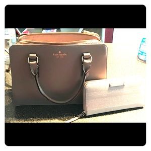Kate spade purse and matching wallet